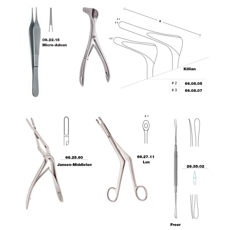 Basic ENT Instrument Set – PT ESA MEDIKA MANDIRI